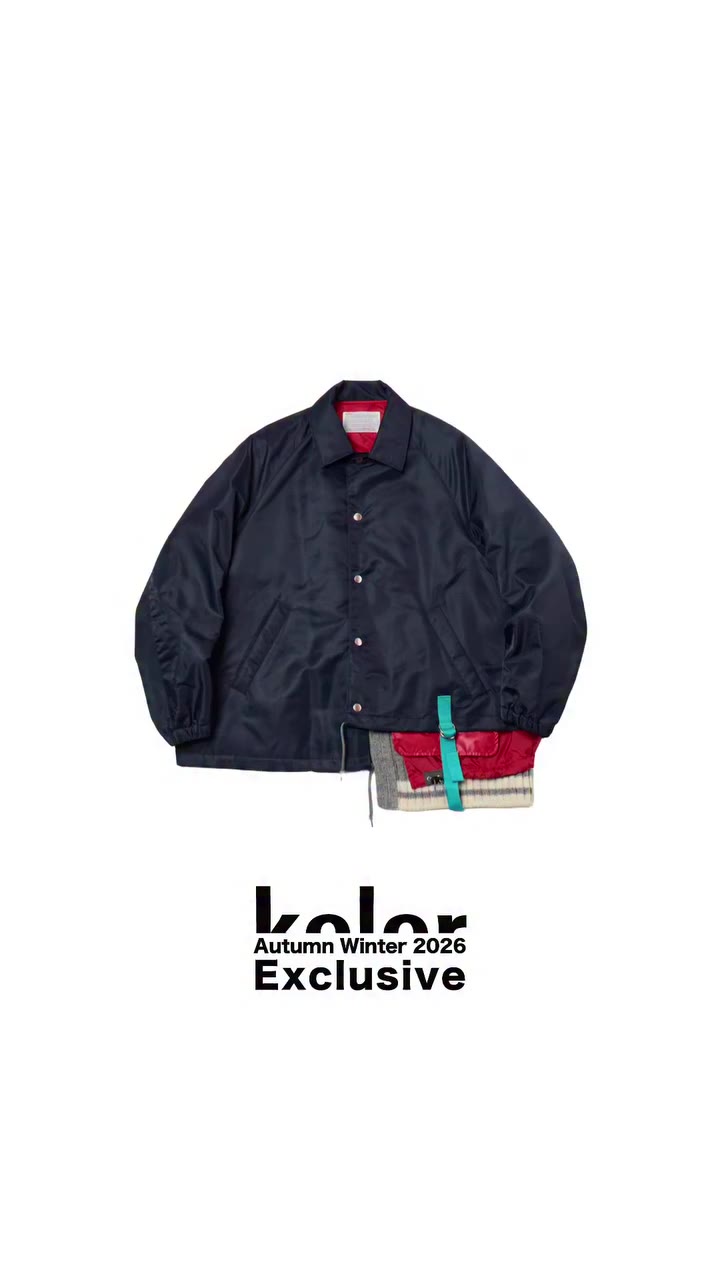 kolor 2026AW Exclusive Launching now #kolor #カラー #26AW