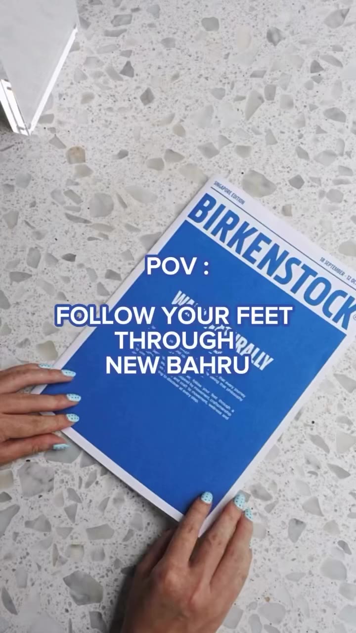 POV: Follow your feet through New Bahru. 👣 BIRKENSTOCK Walk Naturally has…