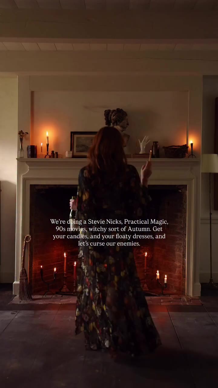 The vibe for the foreseeable future is a slightly witchy Autumn, who’s in? We…
