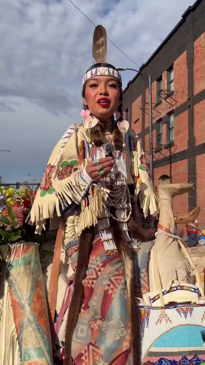 Happy Canyon Princess MyaLyn Mills (@myalyn_07) tells us about her regalia…
