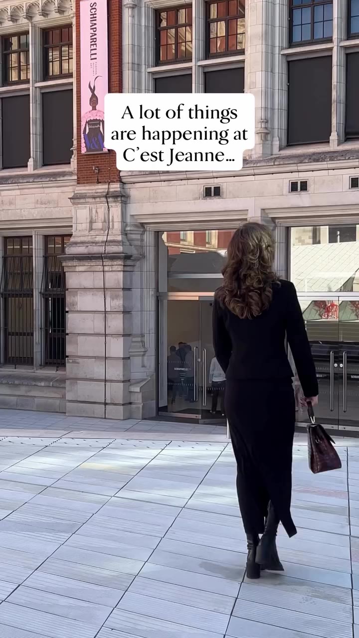 It’s been a busy period for me behind the scenes at C’est Jeanne🤍 a trip to…