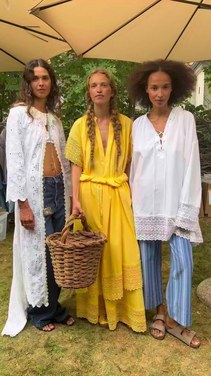 Backstage at @skallstudio during Copenhagen Fashion Week SS27