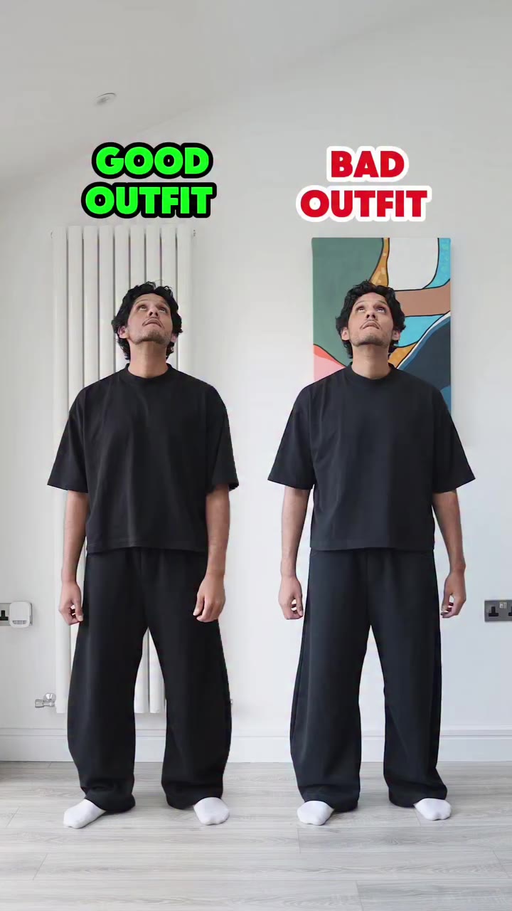 Proportions matter @boohoomanofficial #outfits #style #MensFashion