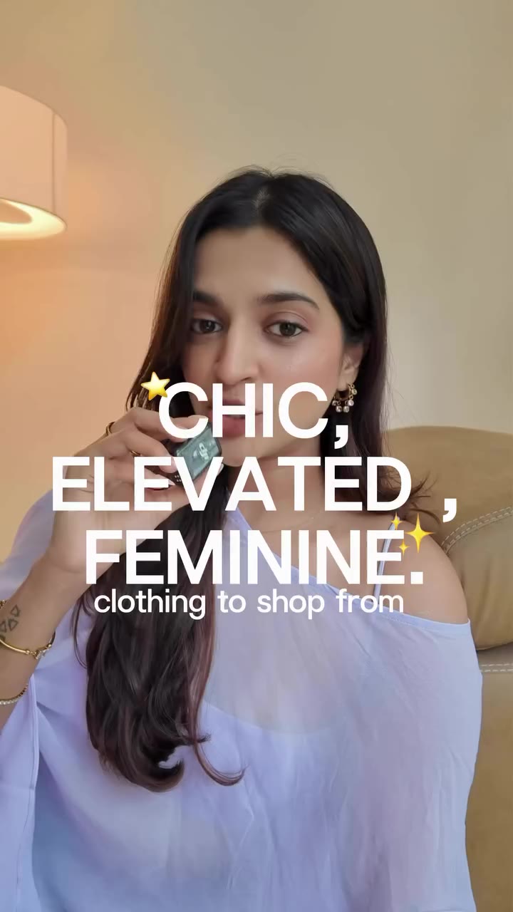 Indian homegrown brands for your elevated feminine era✨💜 a lil feminine, a…