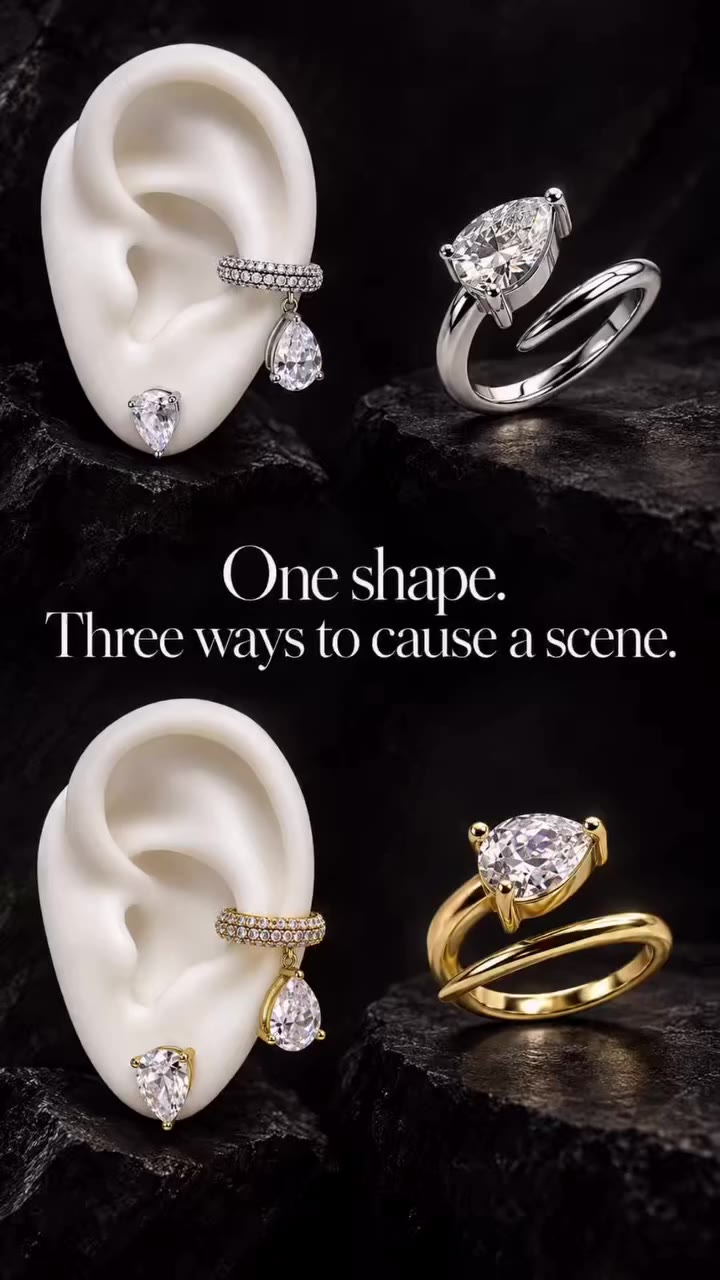 One seductive shape. Three ways to wear it. The Bombshell Collection includes…