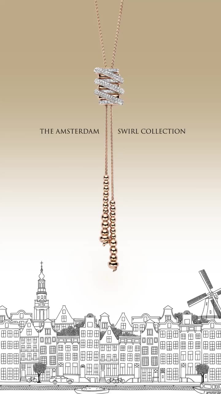 Collection Amsterdam Swirl. Fine jewelry design and exceptional craftsmanship…