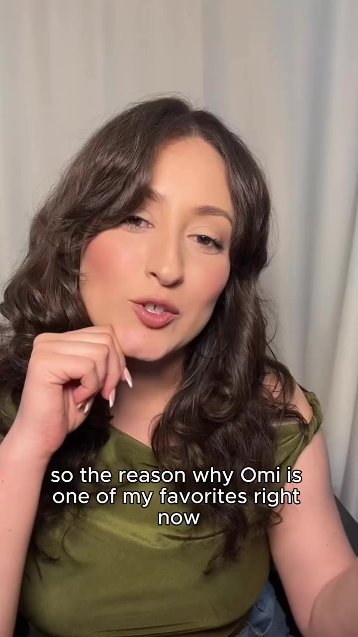 When a cosmetologist makes OMI one of her favourites, we’re listening. Diana…