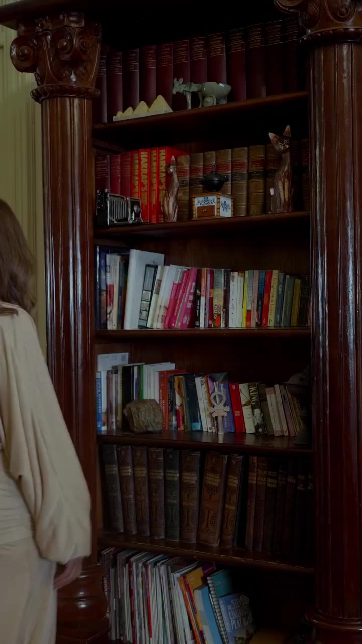 Twenty years of memories walked through that door with her. She wore them…