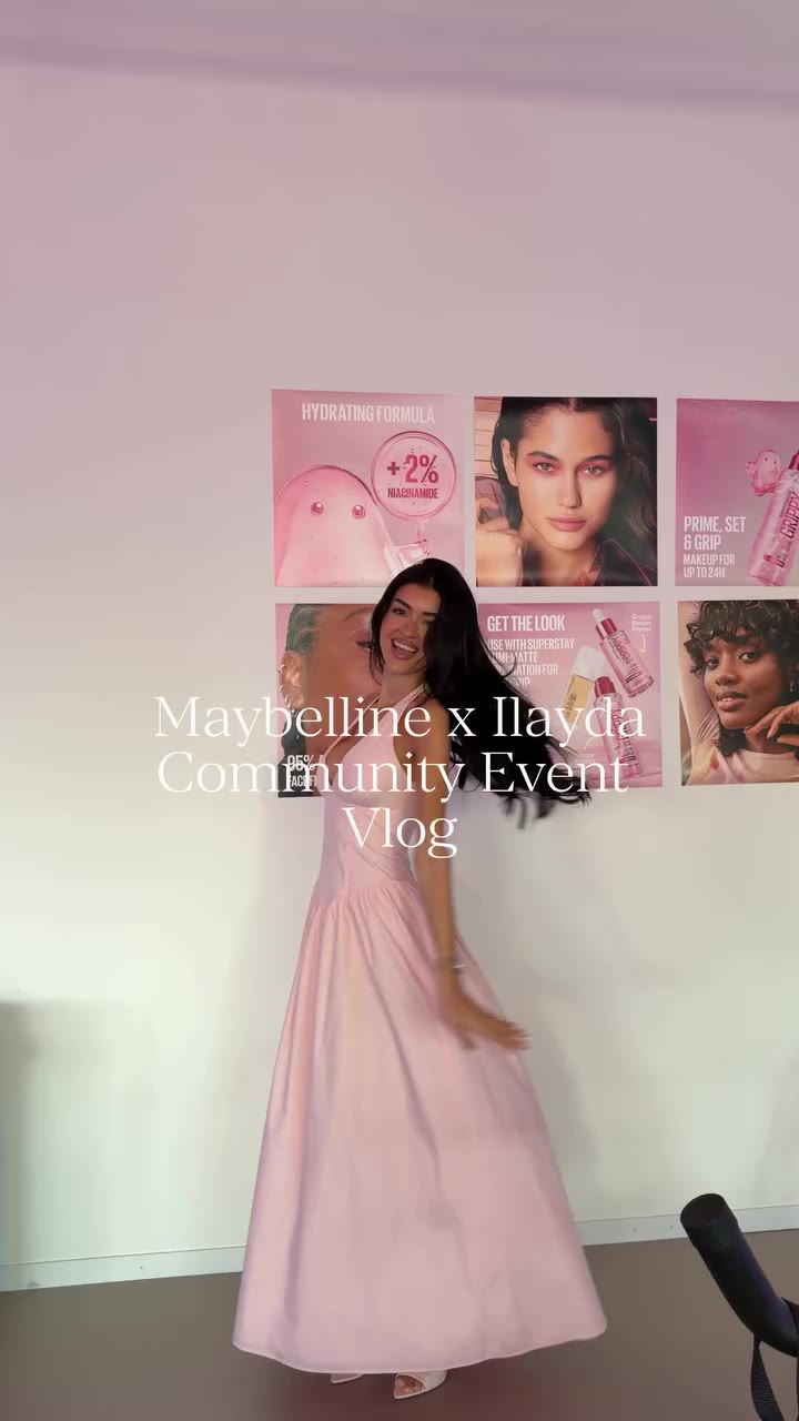 Unser @maybelline x Ilayda Community Event 💗 Ich wollte schon sooo lange mal…