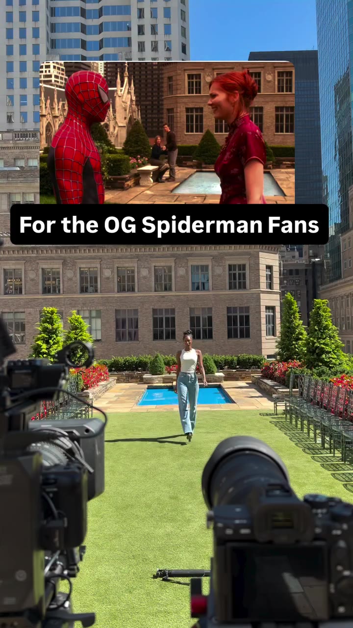REHEARSAL Spiderman is one of my favorite films of all time 🕸️🕷️💯 So it was…
