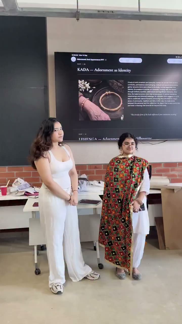Elements of Fashion Identity, an exhibition by second-year Fashion…