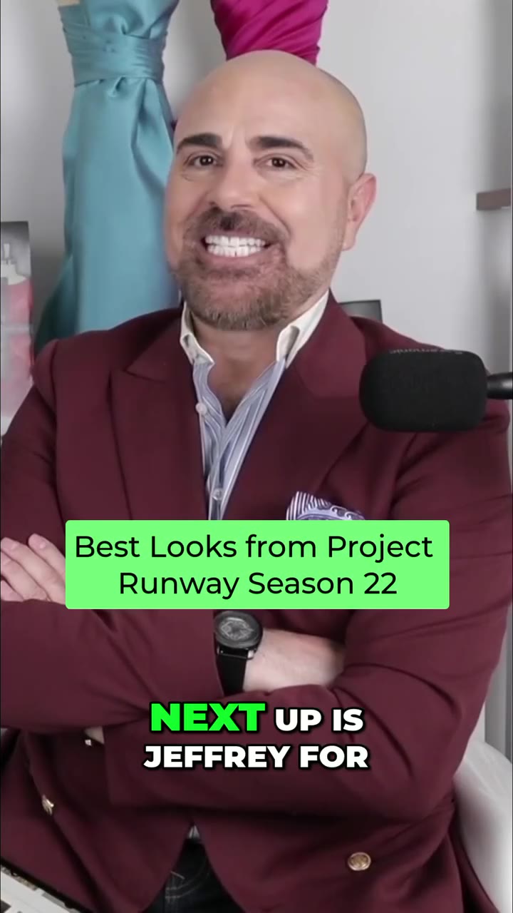 Jeffrey's Gown for the Heidi Klum Red Carpet Challenge was one of our BEST…