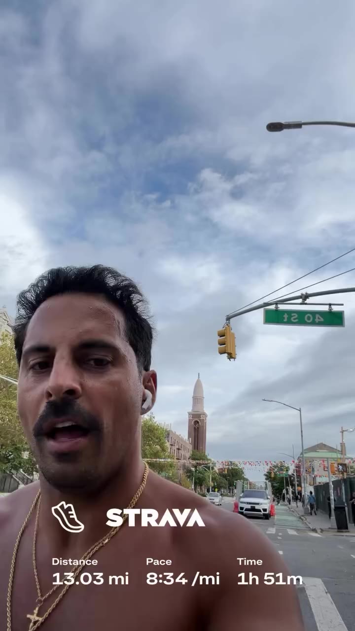 Every year I’d watch the @nycmarathon and leave inspired, telling myself “I’m…