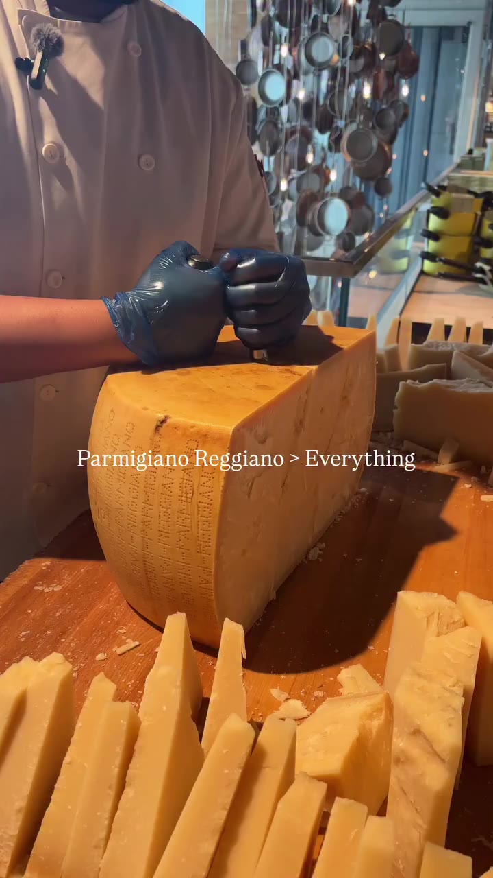 Cheese lovers, clear your calendar... 🧀 Catch a live Parmigiano Reggiano…