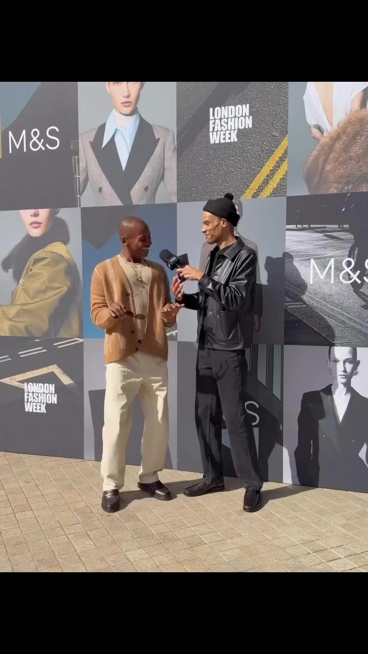 100 years of @marksandspencer with @ericunderwood front row 💕 at…