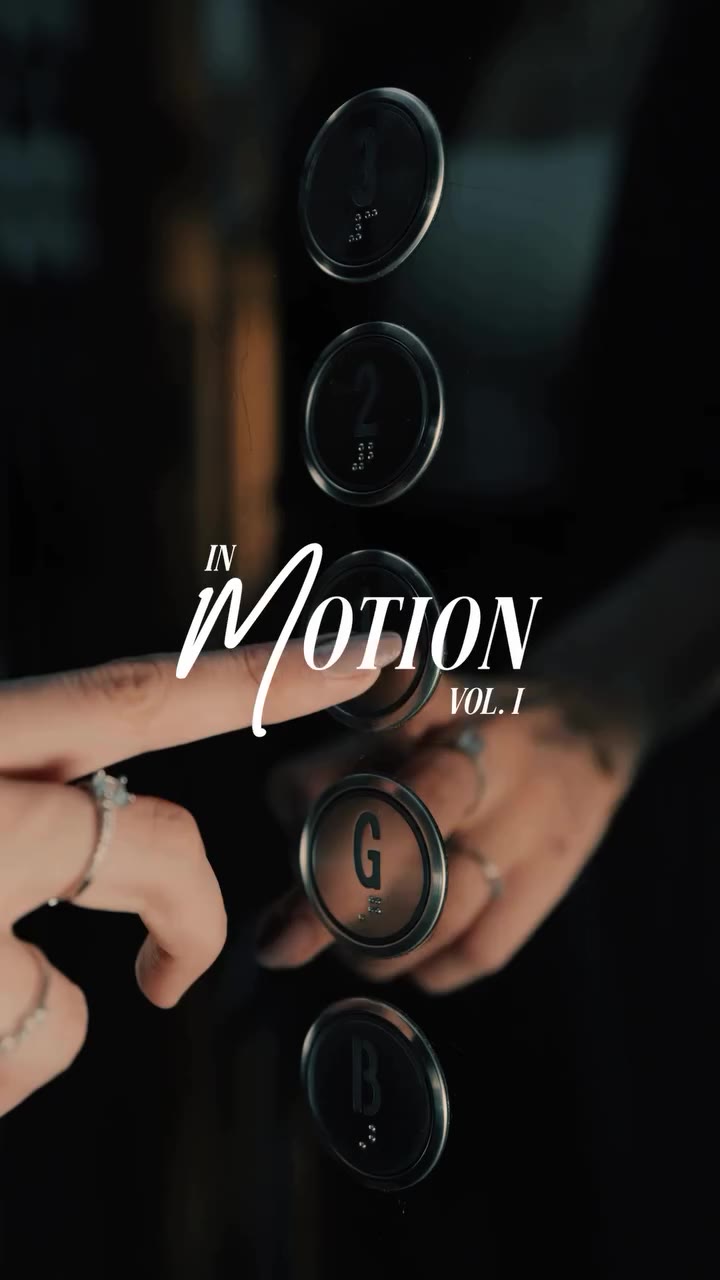 She moves. Her day moves with her. In Motion — Vol. I Coming soon..