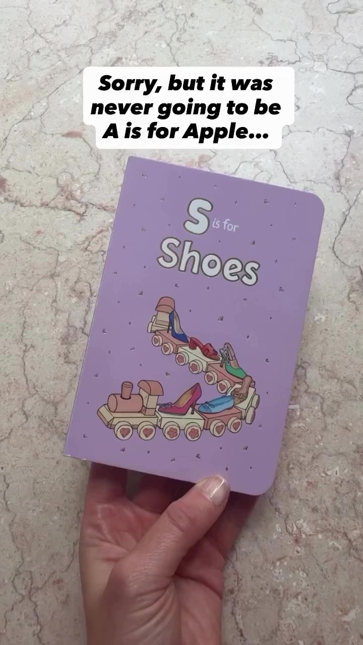 Via @littlefancybooks Upgrade your baby’s ABCs with our designer shoe ABC baby…
