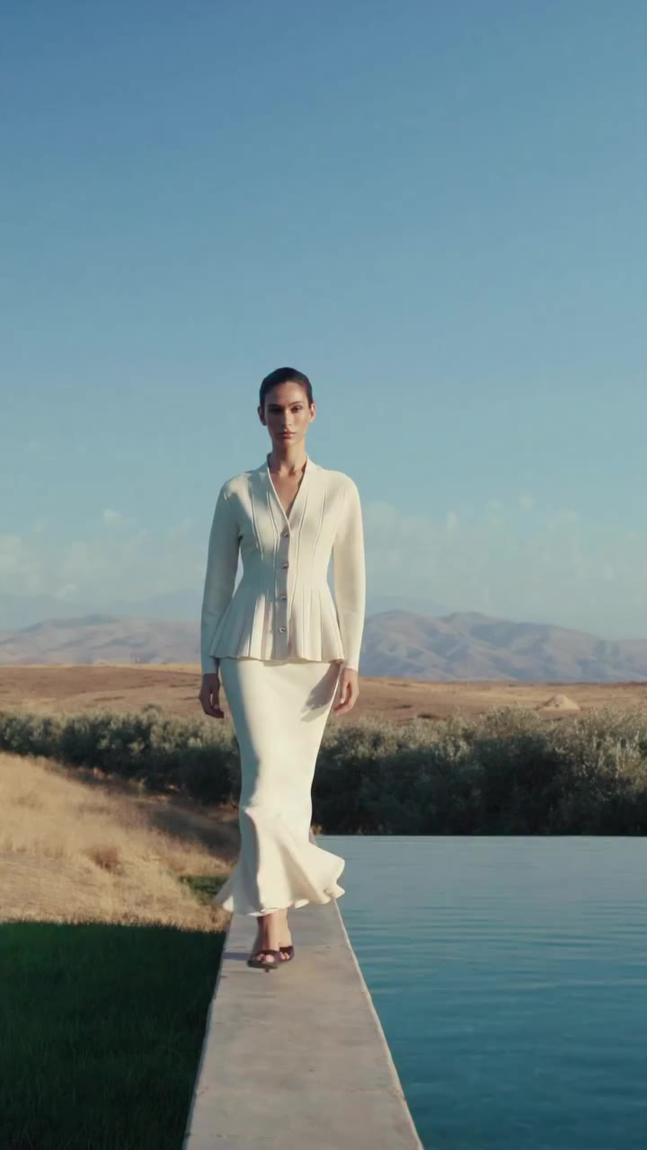 The Camille Knit Set. Knitwear, shaped with structure.