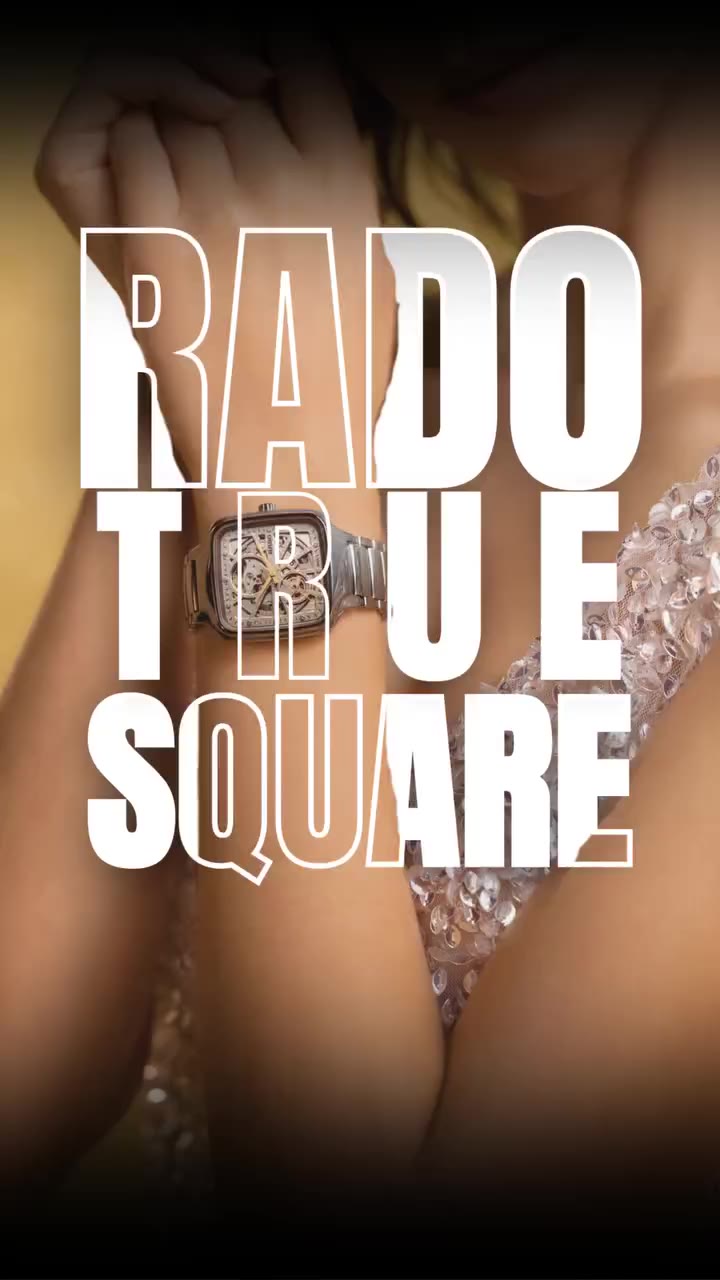 ⌚ A shape that defines RADO. The @rado True Square combines its distinctive…