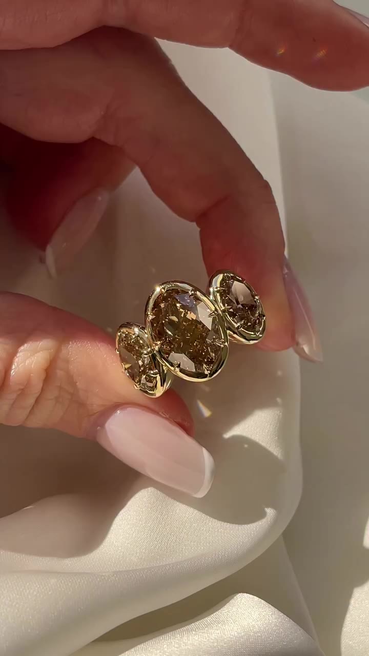 Slowly unveiling our newest collection of fancy brown diamonds… and of course…