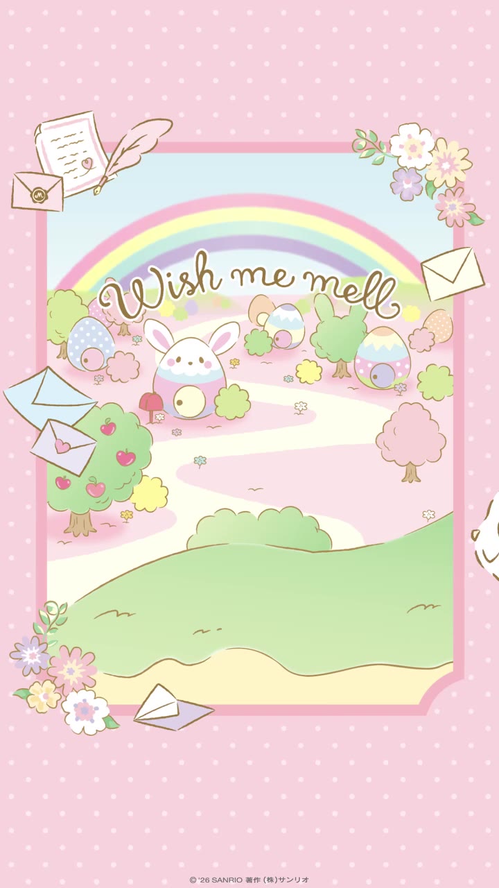 9月20日はウィッシュミーメルのお誕生日🎉🌈 フランスからやってきた、ウサギの女のコ🐰💕…
