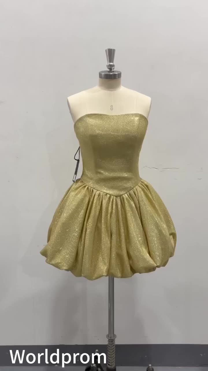 Gold. Sequin. Puffy. Need we say more? ✨💛 #GoldDress #SequinDress…