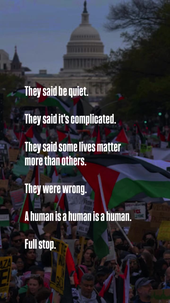 A human is a human is a human. 🇵🇸 We made the HUMAN necklace because some…