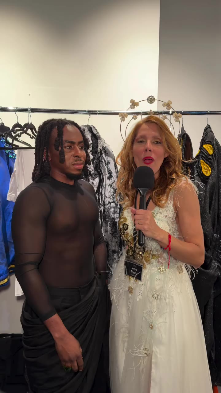 NYFW by @unique_fashion_foundation Interview with Fashion Designer Kevin Nana…