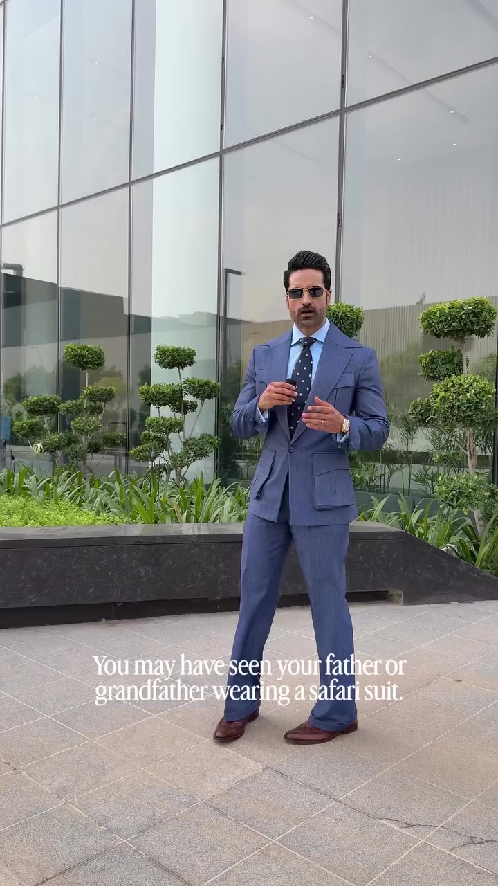 The safari suit isn’t old-fashioned—it just needed a modern update. This…