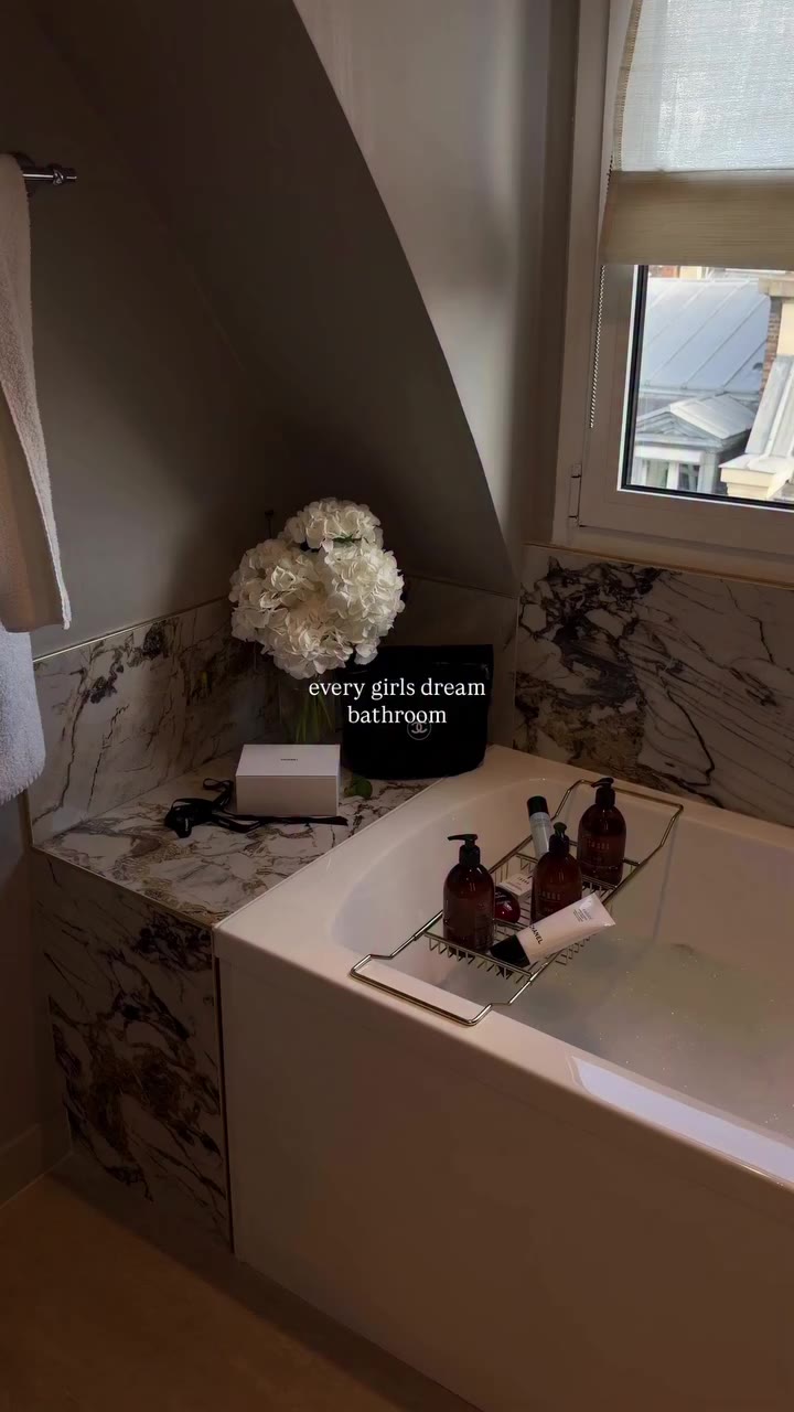 When getting ready is the main event 🤍✨ @chanel.beauty #girltherapy…