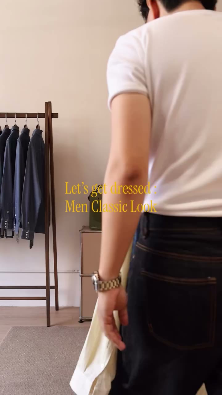Let’s get dressed : Men Classic Look