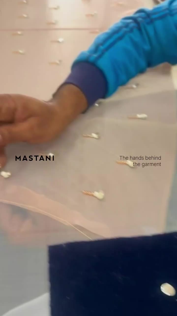 The hands behind the garment. At the MASTANI Atelier in Jalandhar, India…