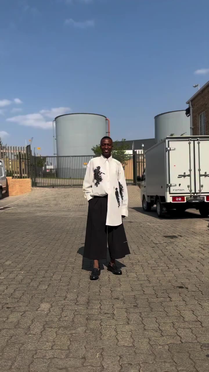 @phumlani_mlotshwa looking amazing in our HUMAN ORIGIN COLLECTION 🔥🔥🔥🔥
