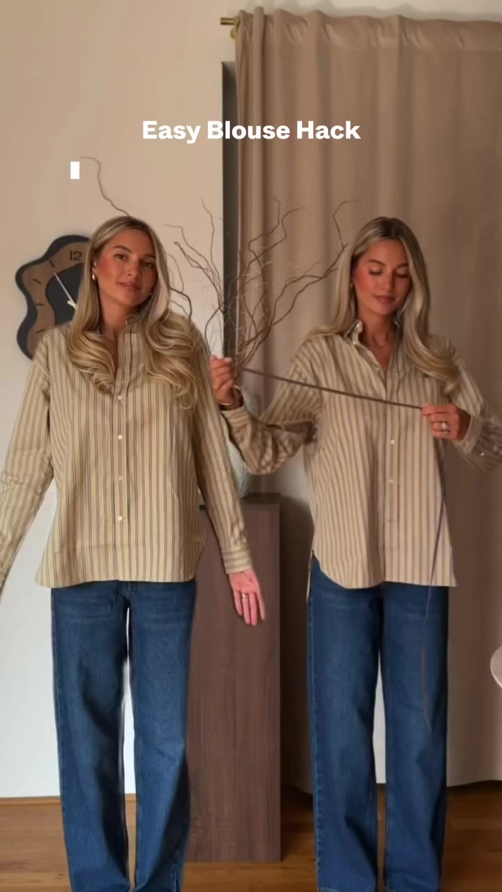 instead of styling it the usual way… try this 👀entering our fall styling era…