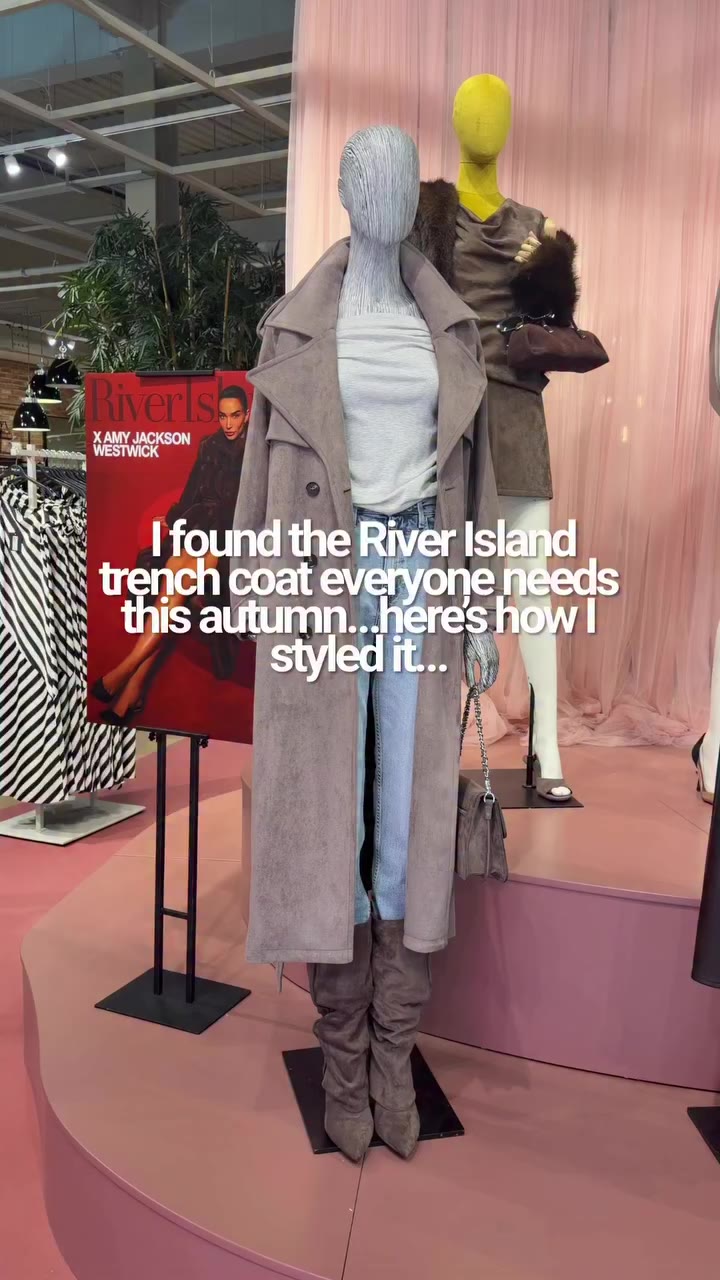 There’s only one trench you need this September and it’s this faux suede one…