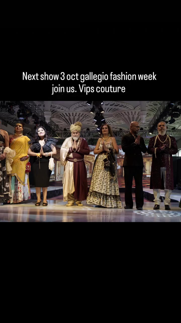 Upcoming runway showcase gallegio fashion week season 4 dm me for…
