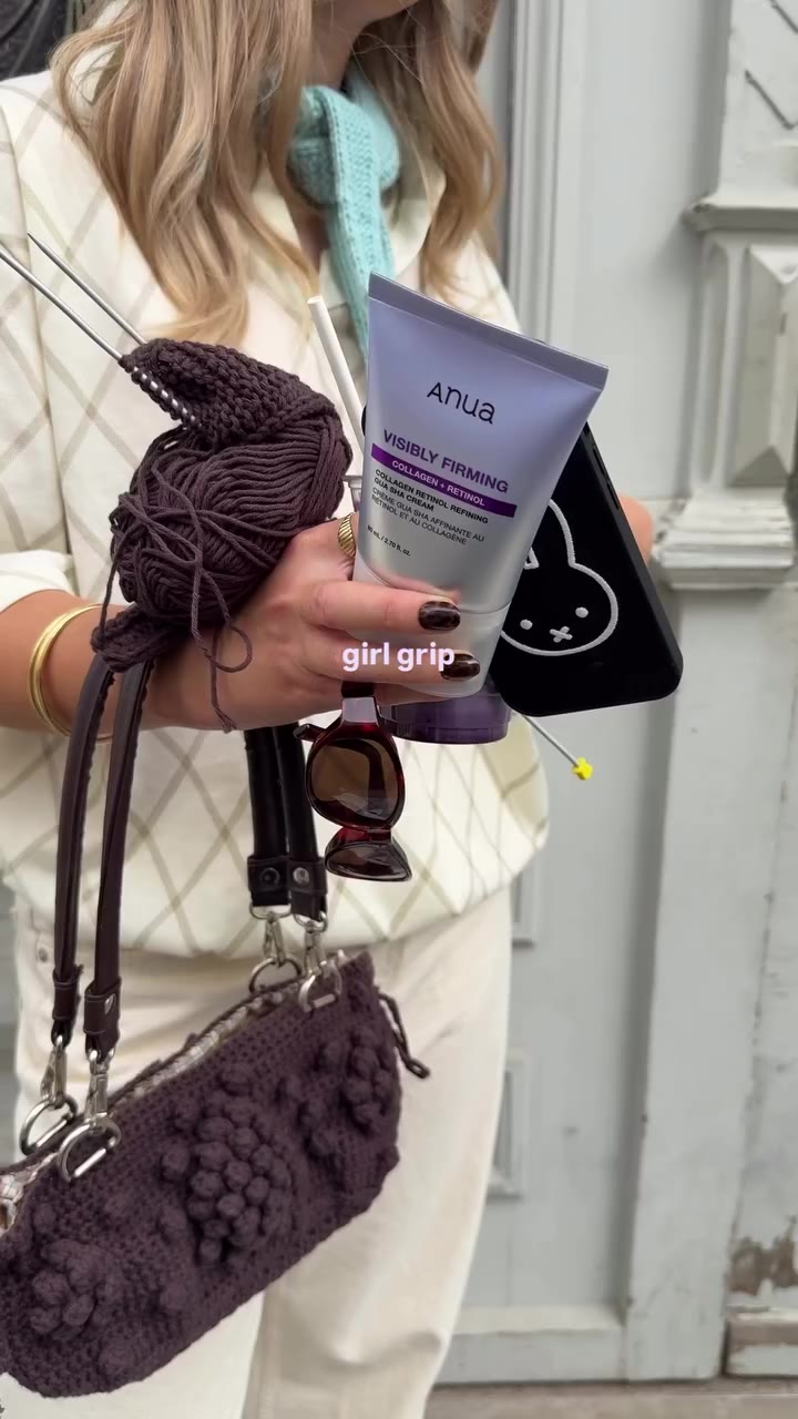 ad @anua_global | girl grip 💟 #essentials #anuaguashacream #girly #girlgrip