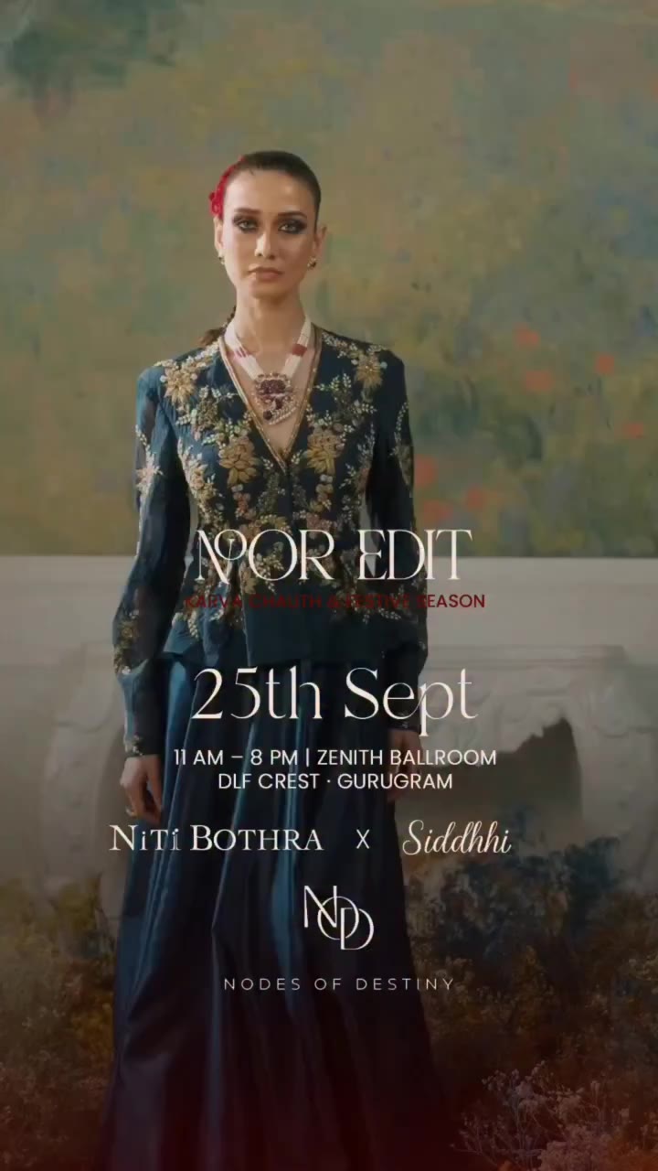 Karva Chauth & festive dressing, all in one edit. Join us at the Noor Edit…