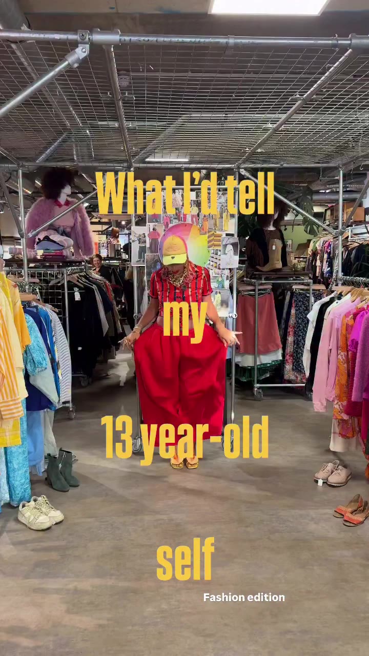 Dear 13-year-old me … The girl who mixed prints, clashed combos everyone said…