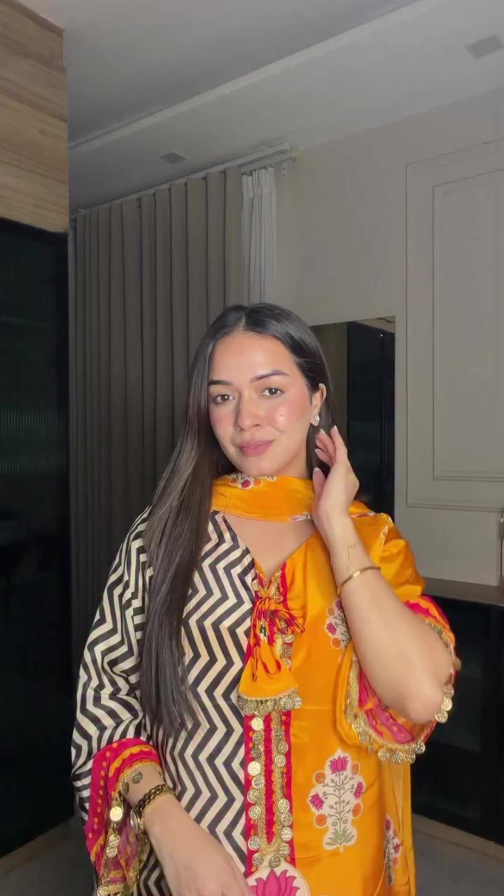 Farshi, but make it effortless. ✨ Crafted in pure crepe - buttery soft…