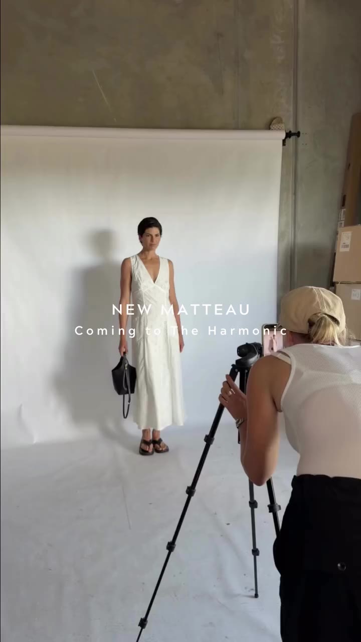 A little behind the scenes of what’s coming next. New Matteau arriving soon at…