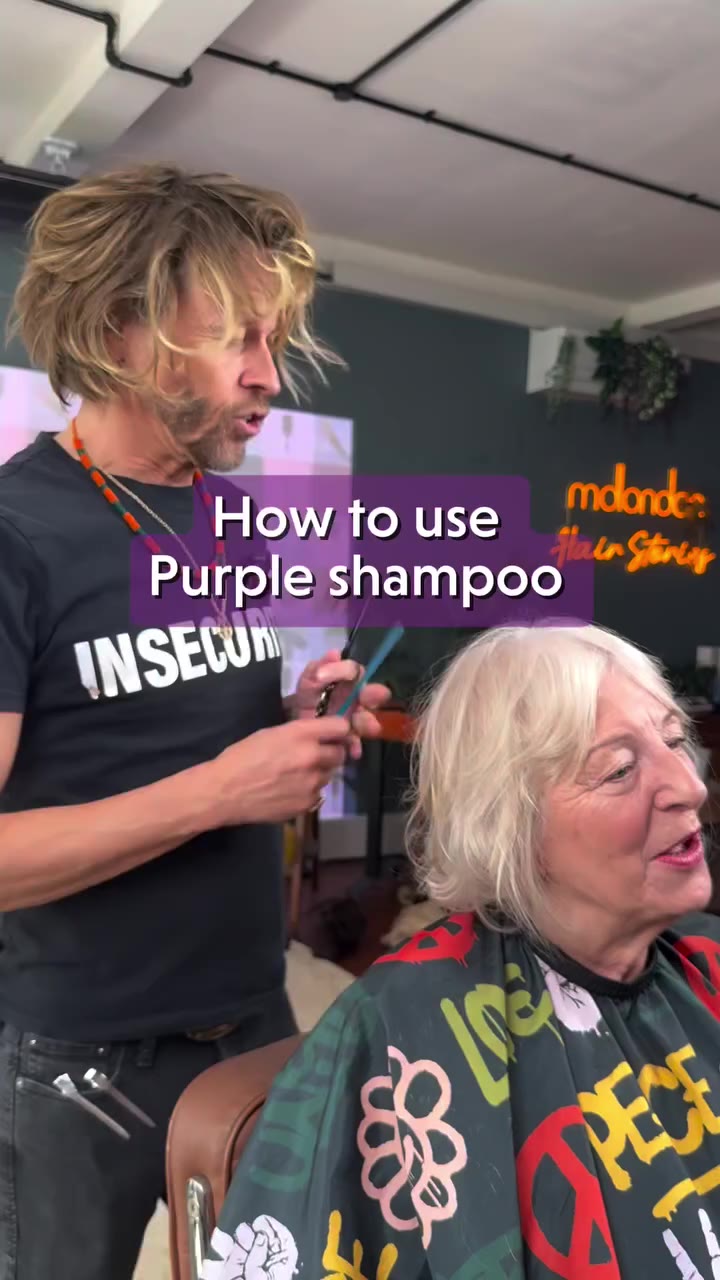 What exactly is the deal with #purple shampoo and #hair 🤔🤨🧐 We hope this…
