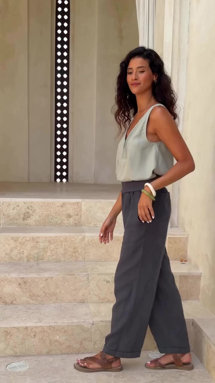 Made for everyday living. The Goa Pants, crafted from beautifully soft French…