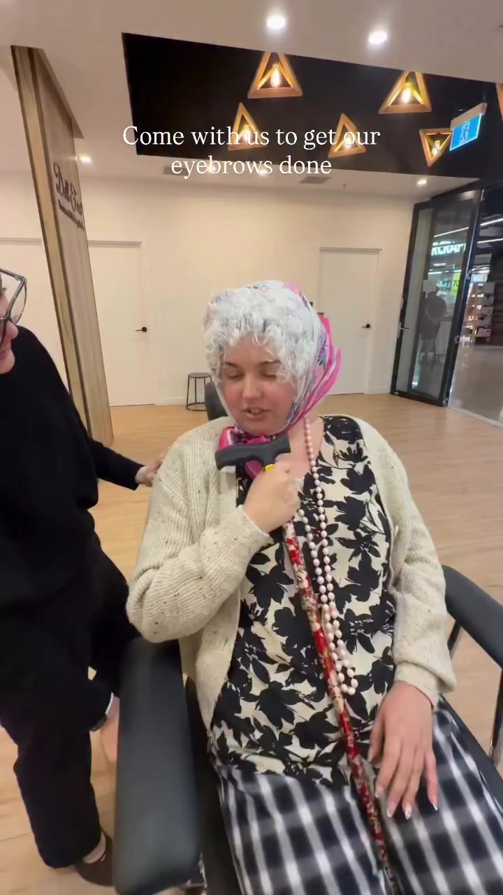 Tatiana & Barbara take on a brow appointment at @dollfacebrowandmakeupstudio…
