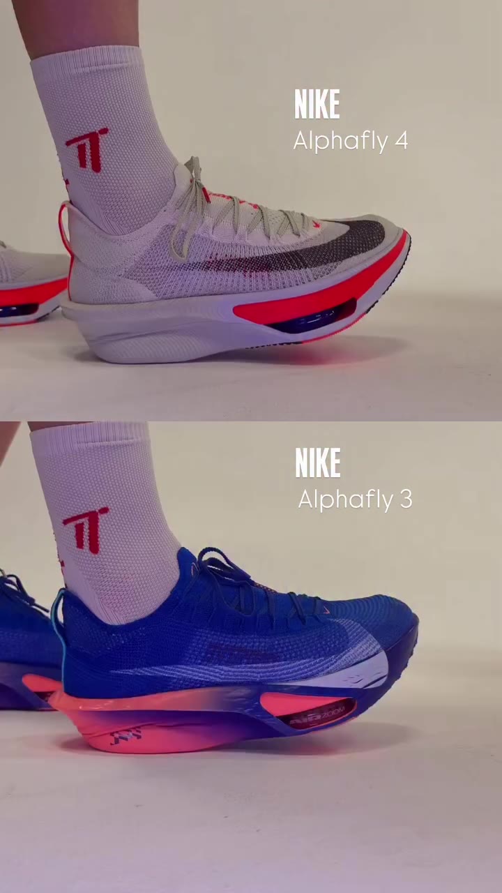 Alphafly 3 vs Alphafly 4 : révolution ou simple évolution ? 👀 Visuellement…