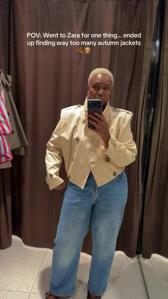 New in @zara autumn jacket try on which one is your fave I am trying…