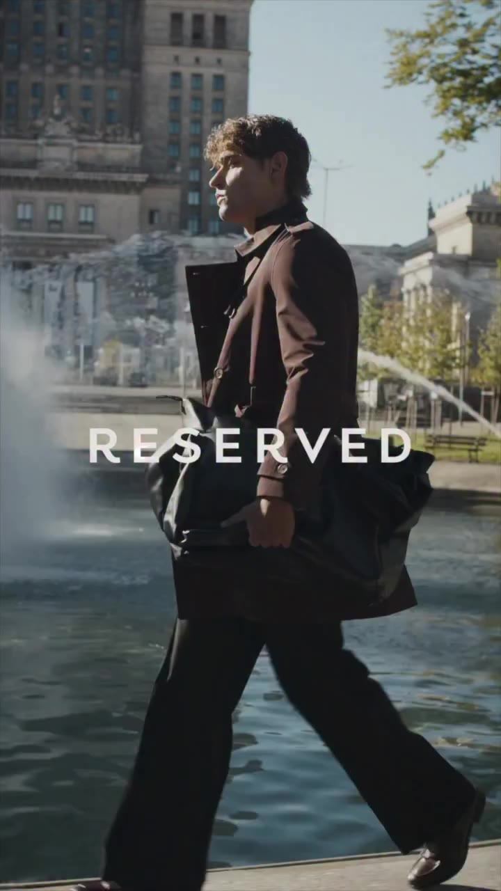 On the move. #ReservedForMen men’s collection reserved retravel new in for him