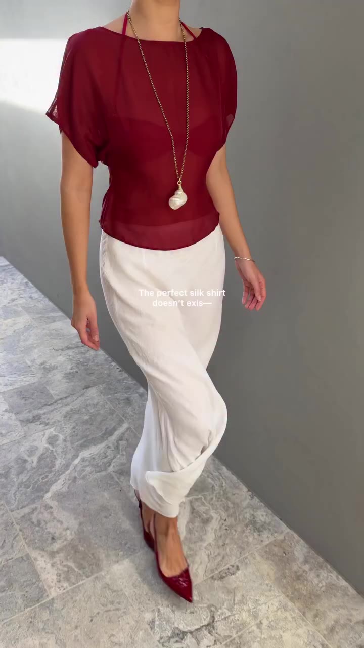 Nothing better than sheer silk