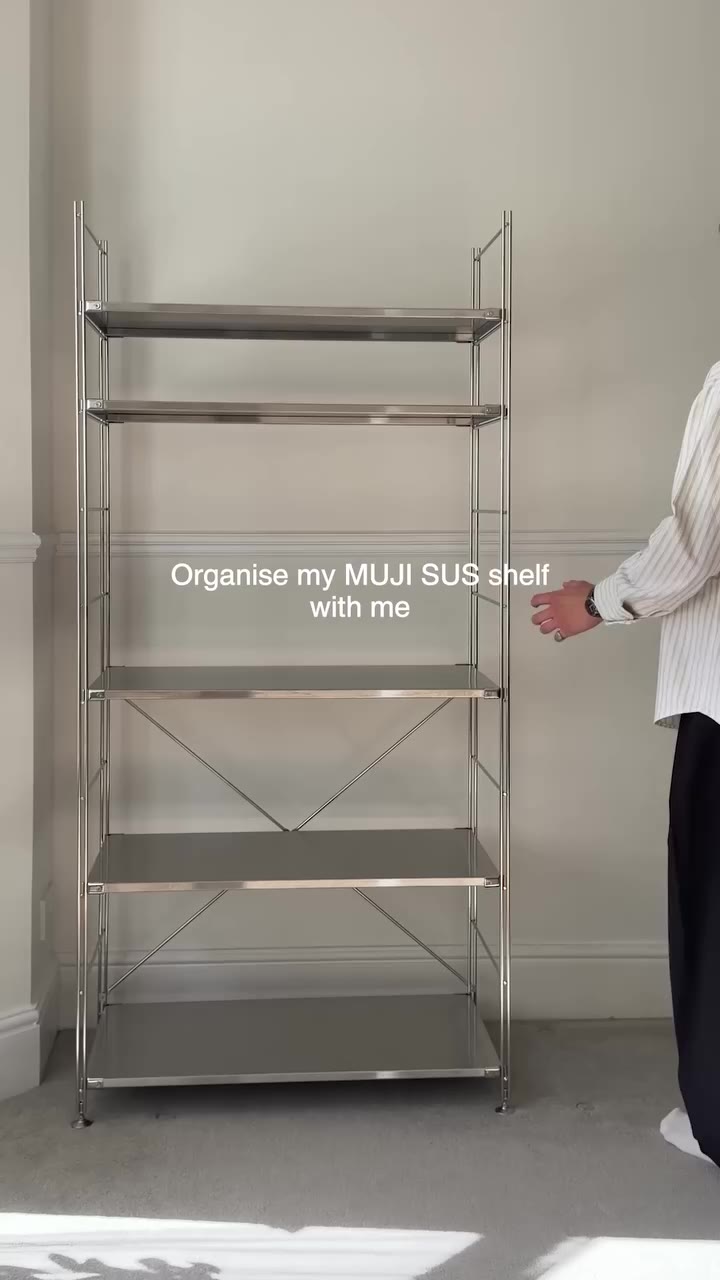 Made from durable stainless steel, the SUS Shelves bring a simple structure to…