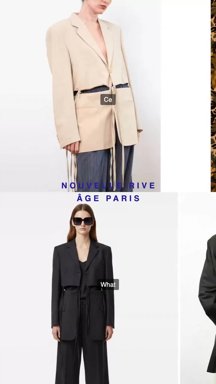 NOUVELLE RIVE vous présente l'une de nos marques de prêt-à-porter préférées …